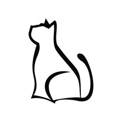 cat logos with pet shop Free Vector Logo templates	