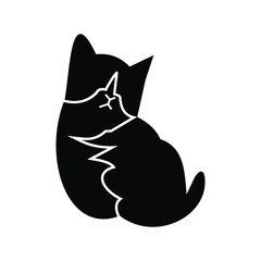 cat logos with pet shop Free Vector Logo templates	