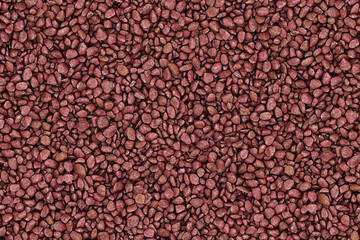 red gravel stones texture pattern