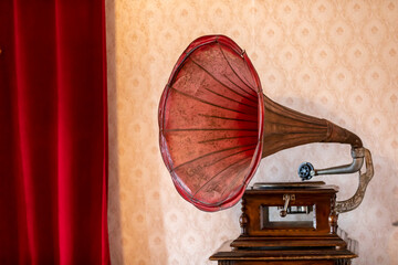Vintage  gramophone