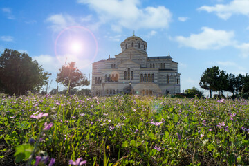 Fototapeta premium St. Vladimir's Cathedral in Chersonesos, Sevastopol