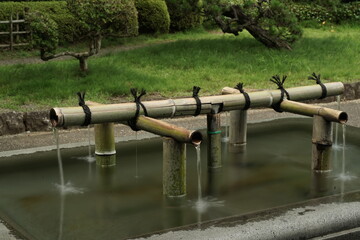 武蔵野陵(多摩御陵)お清めの手洗い水