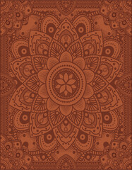 illustration vector mandala ornament background