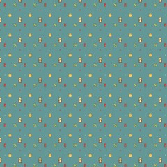 seamless pattern with hearts
