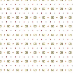 Cute tiny hearts pattern, small brown hearts, minimalist design, white background, seamless repeat pattern, delicate illustration