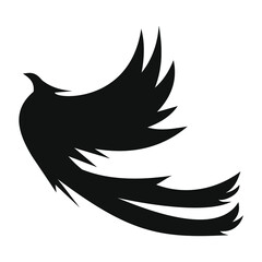 Fototapeta premium phoenix bird logo