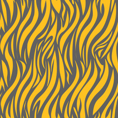 Seamless pattern of zebra stripes.Vector illustration