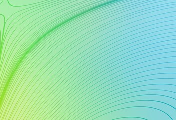 Light Blue, Green vector template with lines.
