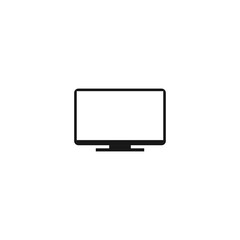 tv monitor icon. Vector Illustration for mobile concept and web design