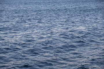 blue sea surface