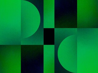 abstract black green geometric seamless pattern modern decorative background