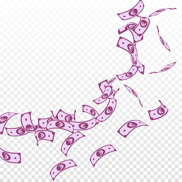 European Union Euro notes falling. Floating EUR bi