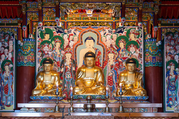 Buddha in Korean Temple