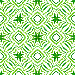 Trendy organic green border. Green stunning boho