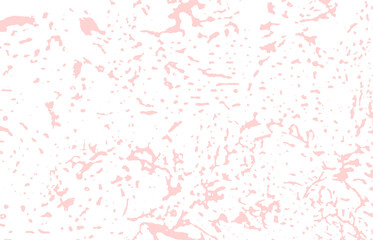 Grunge texture. Distress pink rough trace. Fine ba
