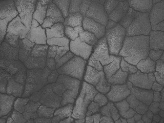 Concrete floor for plastering walls and walls to be beautiful with scratches, erosion and stains.