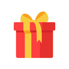 Christmas gift box. Gift boxes decorated with ribbon bows to give each other a special moment.