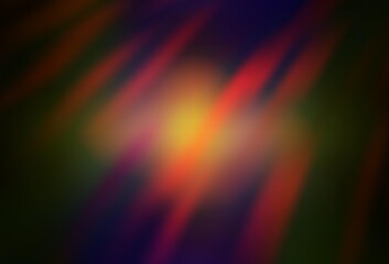 Dark Pink, Red vector colorful blur background.