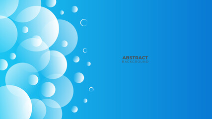 Blue abstract business presentation background. Modern professional blue vector Abstract Technology business background with lines and geometric shapes