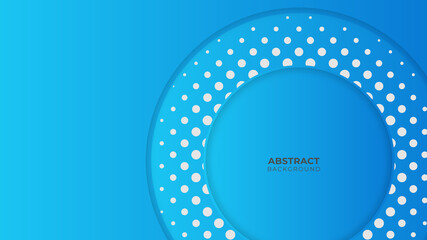 Blue abstract business presentation background. Modern professional blue vector Abstract Technology business background with lines and geometric shapes