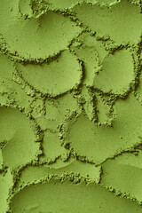 match powder close-up