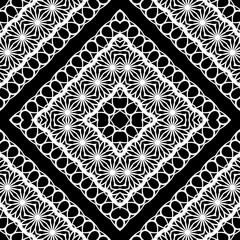 Design seamless decorative lacy pattern - 444550051