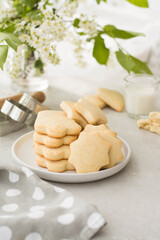 christmas cookies on a plate