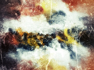 Abstract oil painting, grunge painting background.