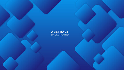Fototapeta na wymiar Modern blue abstract geometric background. Curves and lines use for banner, cover, poster, wallpaper, design with space for text. Presentation design, banner, brochure, and business card.