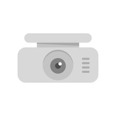 Spy dvr recorder icon flat isolated vector © anatolir