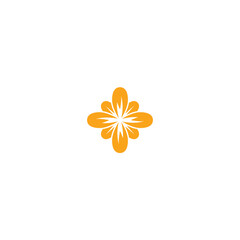 modern new flower logo design