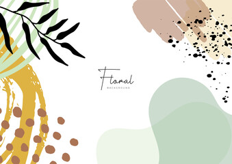 Abstract trendy universal artistic background template. Good for cover, invitation, banner, placard, brochure, poster, card, flyer and other. Vector illustration.