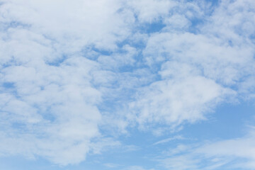 blue sky with clouds