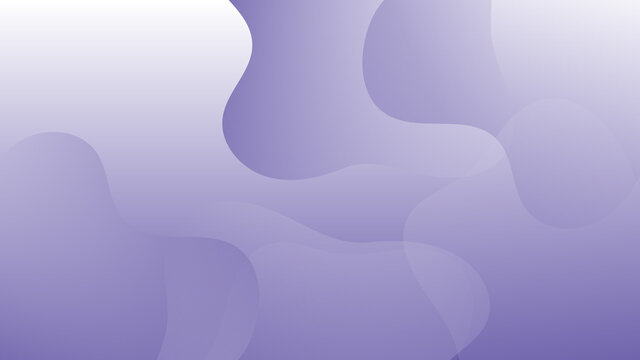 simple purple background . flat purple gradation . wavy geometric background © SyahCreation