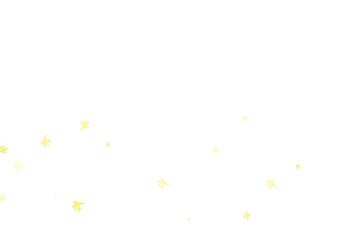 Light Yellow vector abstract background with sakura.