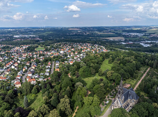 Luftaufnahme von Zwickau in Niederplanitz