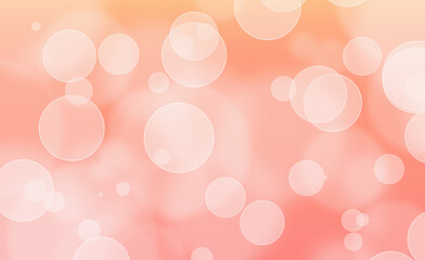 Abstract magical bokeh lights effect background. Colorful defocused lights. 3d illustration
