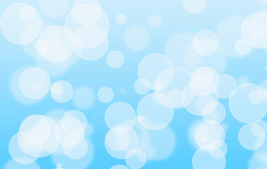 Abstract magical bokeh lights effect background. Colorful defocused lights. 3d illustration
