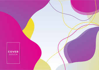 Abstract background with minimal geometric shapes. 