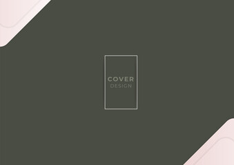 Abstract background with minimal geometric shapes. 