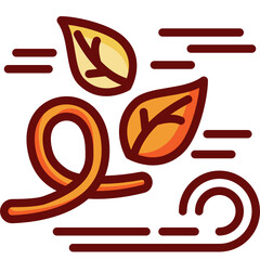 wind Two Tone icon