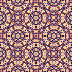 Geometric seamless pattern, ornament.