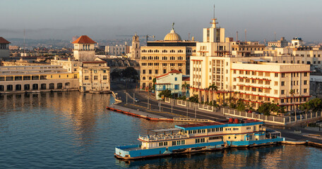Cruise terminal in Havan Cuba