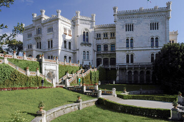 Duino, Trieste. The castle' garden