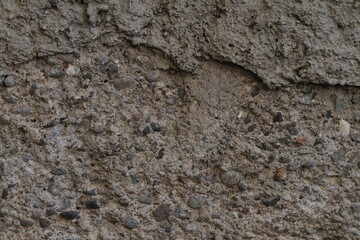 Cement plastered garden wall that can be used as a background in graphic works