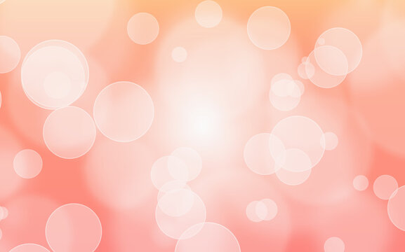 Abstract magical bokeh lights effect background. Colorful defocused lights. 3d illustration
