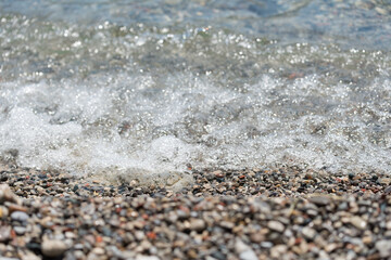 pebbles on the beach