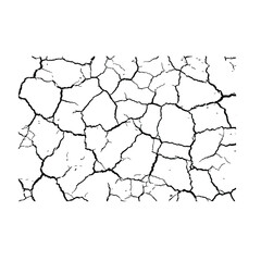Crack Soil Texture Background Stock illustration- Crack Vector