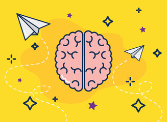 hemispheres of the brain