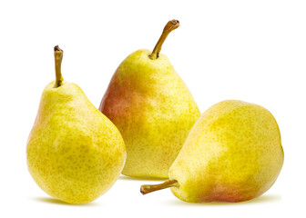 Pears isolated on white background